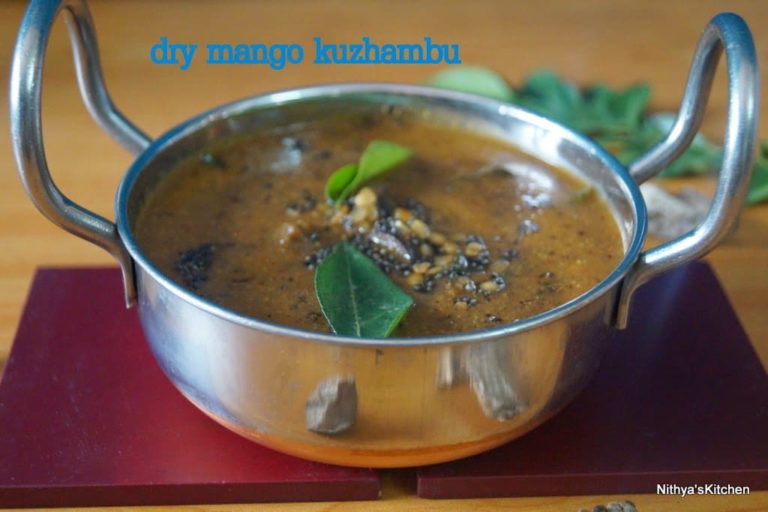 DRY MANGO KUZHAMBU