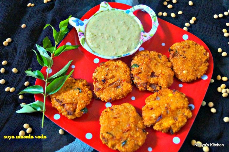 SOYA MASALA VADA