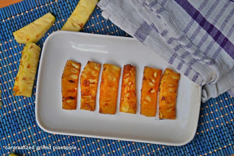 CARAMALIZED GRILLED PINEAPPLE CARAMALIZED GRILLED PINEAPPLE